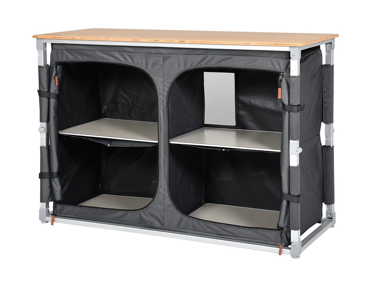 Obelink Ravenna Bamboo XL Quick mueble de camping - Grey