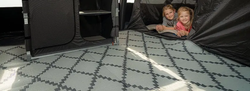 Cómo elegir la mejor alfombra para tienda de campaña o avance