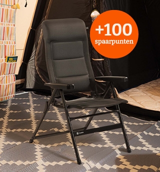 Silla de camping con promoción de puntos de ahorro