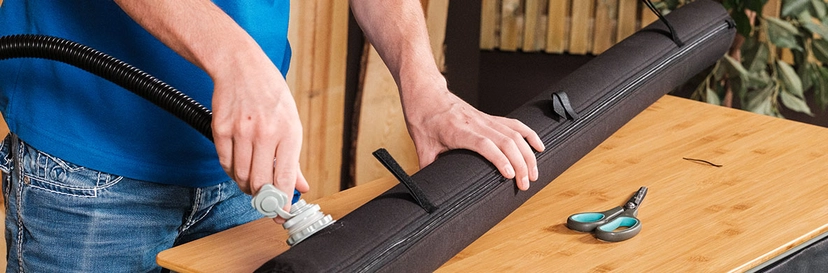 Cómo reparar una manguera de aire