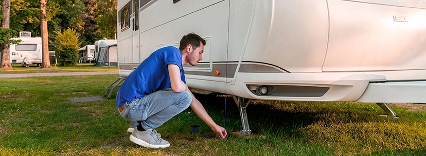 ¿Cómo medir el perímetro de su caravana?