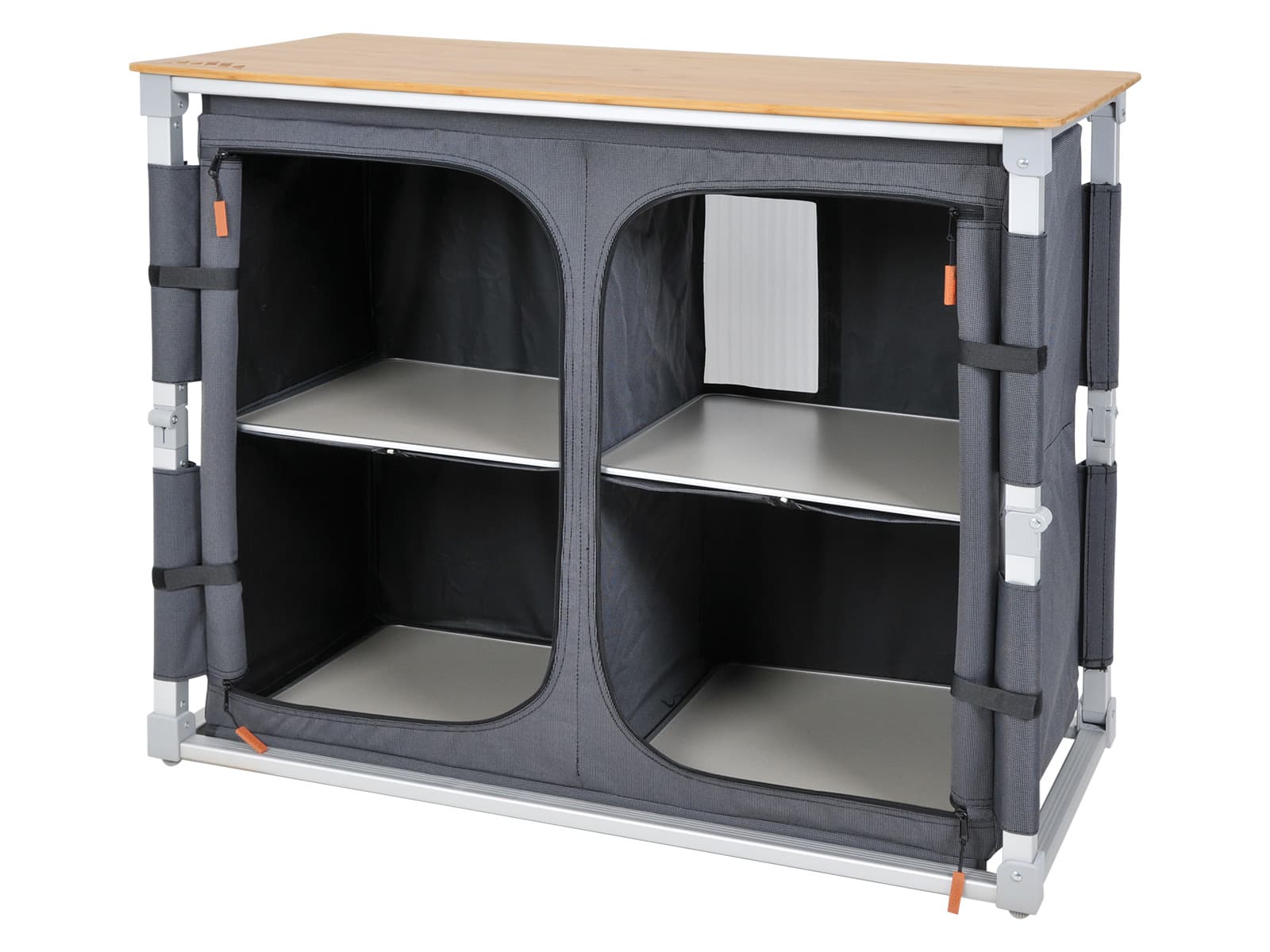 Obelink Ravenna Bamboo Quick armario camping - Grey