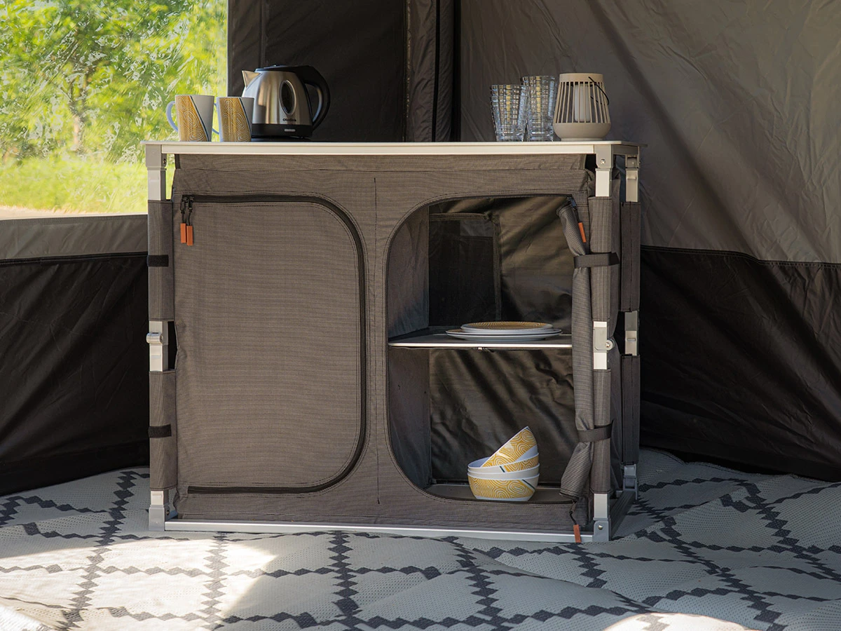 Obelink Ravenna Alu Quick armario camping - Grey
