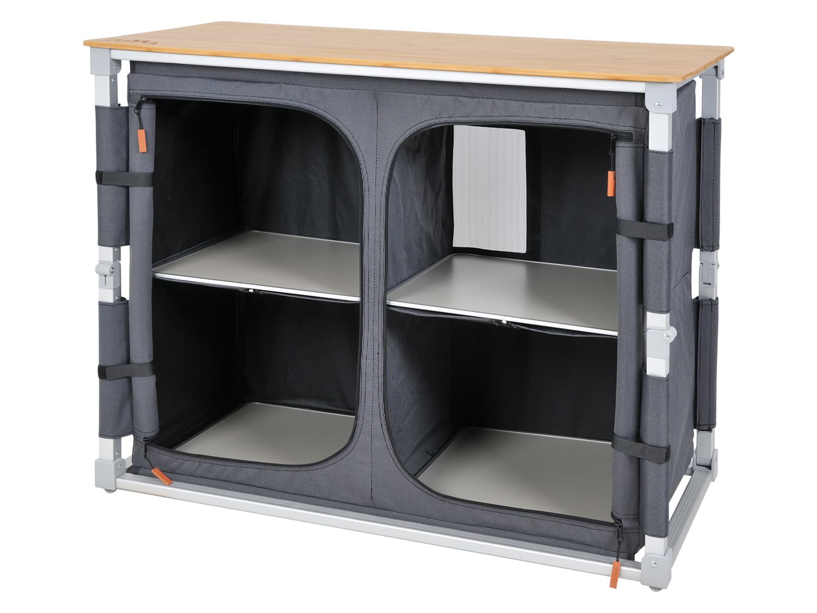 Obelink Ravenna Bamboo Quick armario camping - Grey