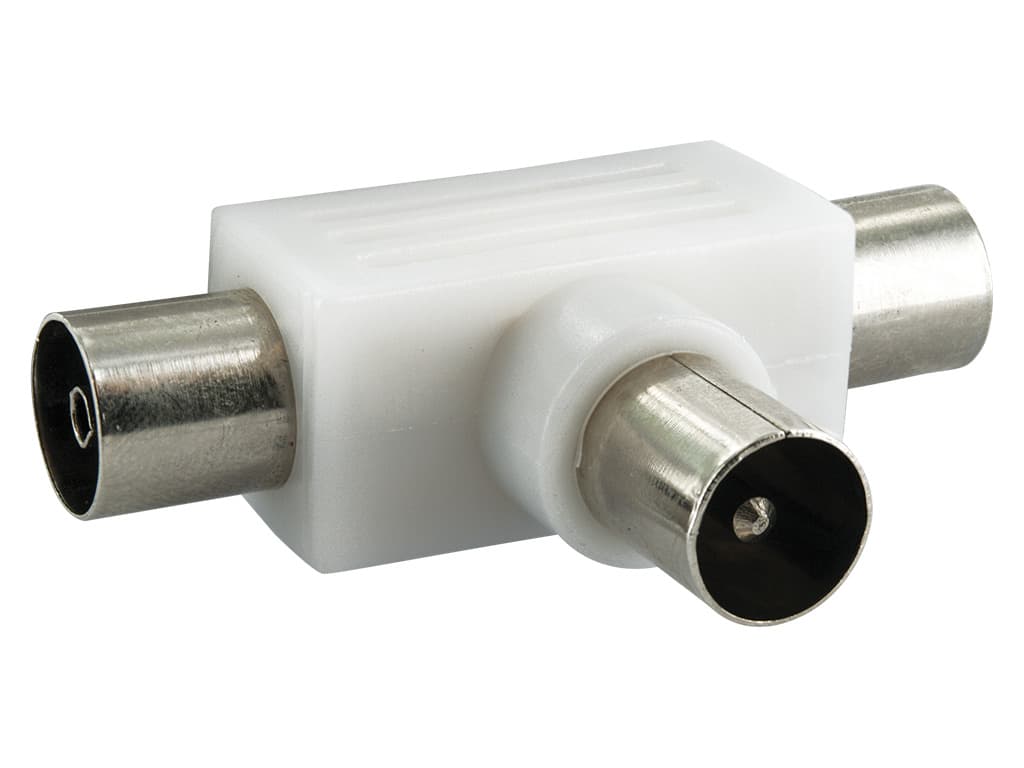 Schwaiger distribuidor de 2 vías de IEC