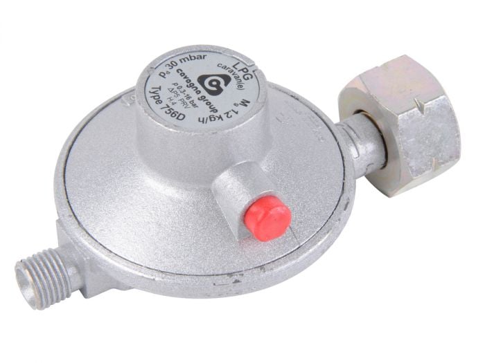 Regulador de baja presión para gas butano 30 mbar - Precio: 15,22 € -  Megataller