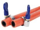 Badé manguera de gas con abrazaderas - 2 m
