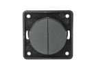 Berker integro interruptor basculante - antracita