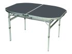 Bo-Camp 120 x 80 cm mesa ovalada
