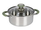 Bo-Camp Elan RVS Ø 18 cm olla de inducción