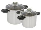 Bo-Camp Elegance Compact 2 juego de ollas