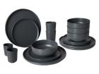 Bo-Camp Industrial Patom vajilla de 16 piezas - Anthracite