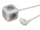 Brennenstuhl ALEA-Power cargador de USB y regleta en forma de cubo