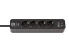 Brennenstuhl Ecolor regleta con enchufe USB