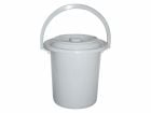 Curver cubo de inodoro con tapa - 5 litros