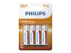 Philips LongLife AA pilas - 4 unidades