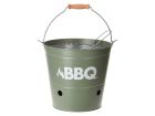 Cubo barbacoa de carbón de Ø 27,5 cm - Matt Green