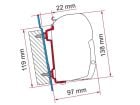 Fiamma F45 adaptador Transit High Roof