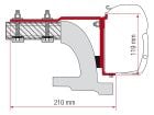 Fiamma F45/F43 adaptador Mercedes Vito anterior a 2004