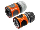 Gardena conector de manguera y tope de agua