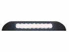 Caletta luz LED de puerta con carcasa negra