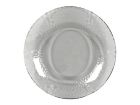 Plato gris transparante de Ø20 cm