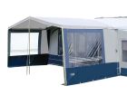 Hypercamp PVC toldo para avancé tamaño 4 (150 - 160 cm) azul