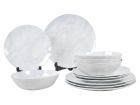 Kampa Marble set de vajilla de 12 piezas