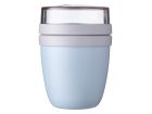 Mepal Ellipse Nordic blue 300 + 120 ml recipiente almuerzo