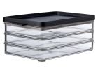 Mepal Omnia fiambrera triple para nevera - Nordic Black