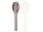 Mepal Ellipse set de cubiertos - Nordic Pink