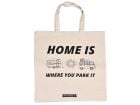 Obelink Home is where you park it bolsa de tela