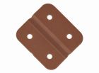 Obelink bisagras de plástico - Brown
