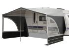 Obelink Panorama Grey 240 tamaño 12 (931 - 955 cm) toldo para caravana