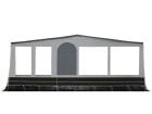 Obelink Panorama Grey 240 panel frontal - tamaño 11