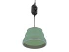 ProPlus Green lámpara colgante de silicona de Ø 20 cm