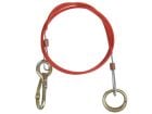 ProPlus cable de seguridad freno + argolla