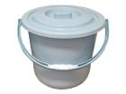 Cubo inodoro con tapa - 10 litros