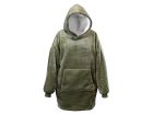 Unique Living sudadera extra grande con capucha - Deep Green
