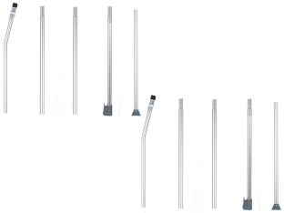 Obelink Aluminium Quick set de varillas de apoyo