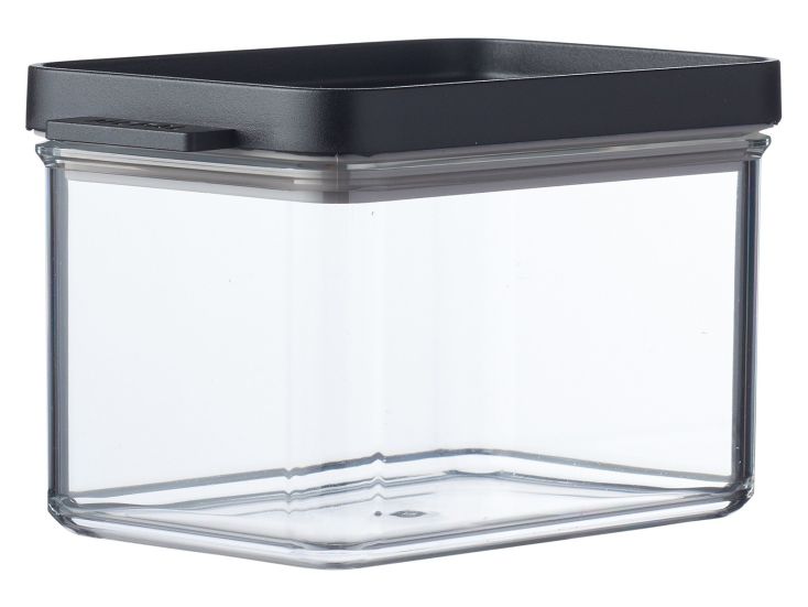 700 ml Mepal Omnia recipiente de almacenamiento rectangular - Black
