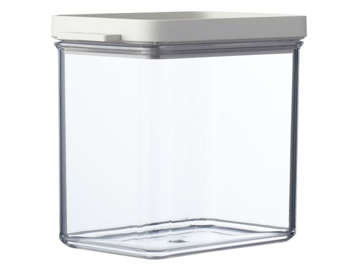 1100 ml Mepal Omnia recipiente de almacenamiento rectangular - White