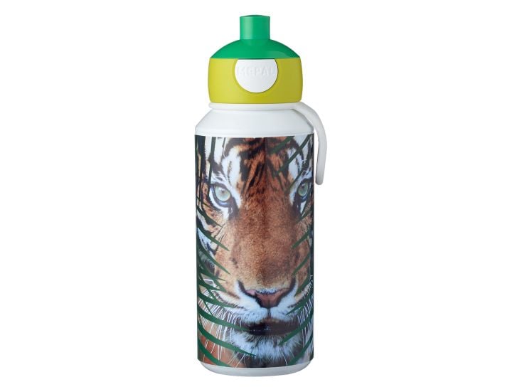 Mepal Pop-up Campus botella para beber con dibujo - Tiger