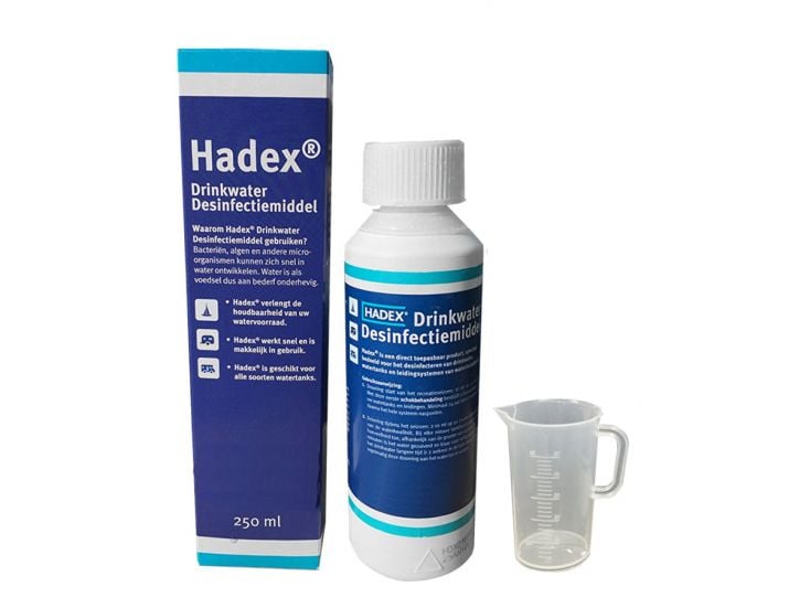 Hadex desinfectante de agua potable