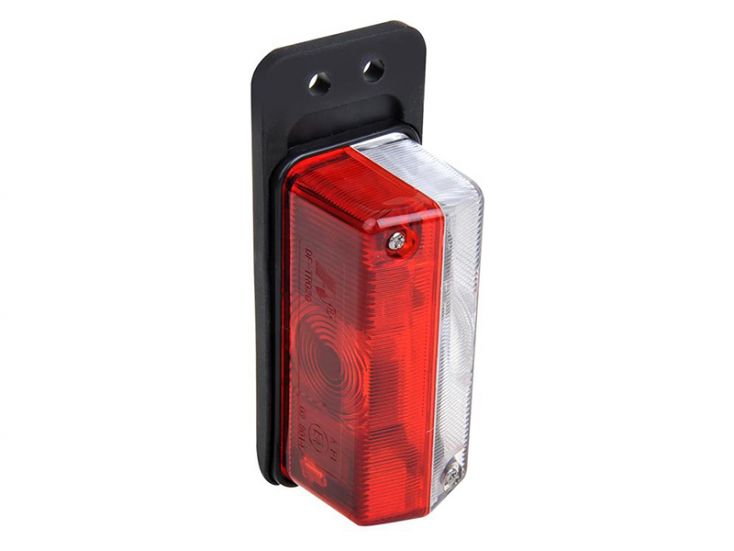 ProPlus luz de posición roja/blanca con solapa de goma