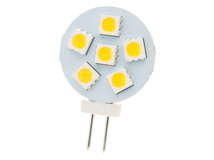 G4 dos luces LED de 1,2W y 3000K
