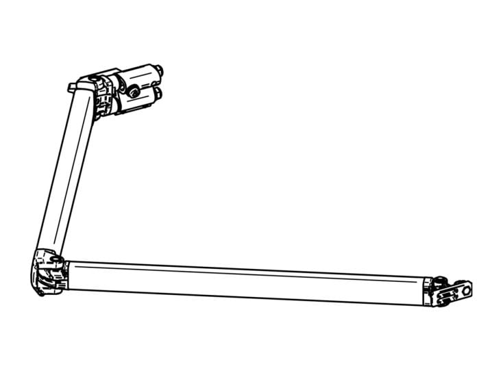 Thule Omnistor brazo plegable derecho 6200 300-450