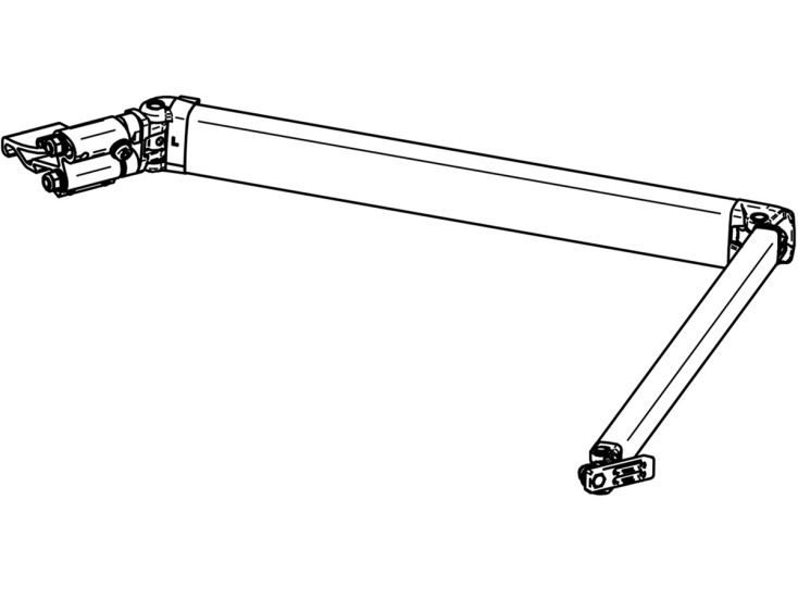 Thule Omnistor brazo plegable izquierdo 6200 300-450