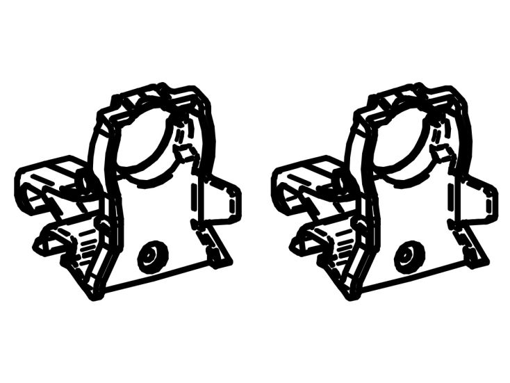 Thule Omnistor set soportes fijos casete Tension Rafter 9200