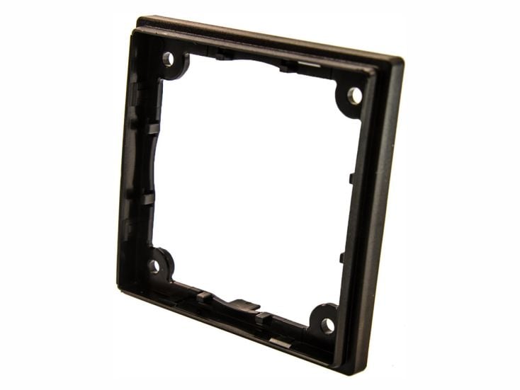 Marco sencillo de 1 enchufe - Black